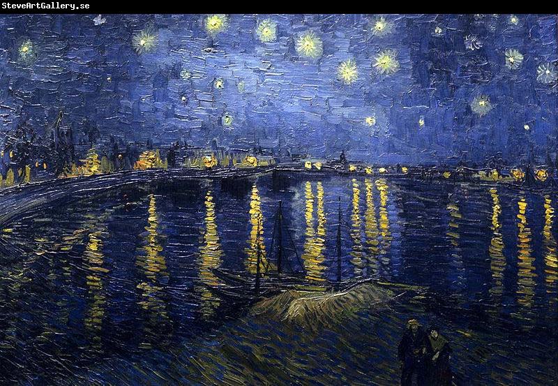 Vincent Van Gogh Starry Night Over the Rhone